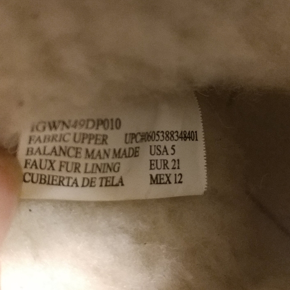 Wonder Nation Infant Faux Fur Lined Boots - Picture 5 of 5